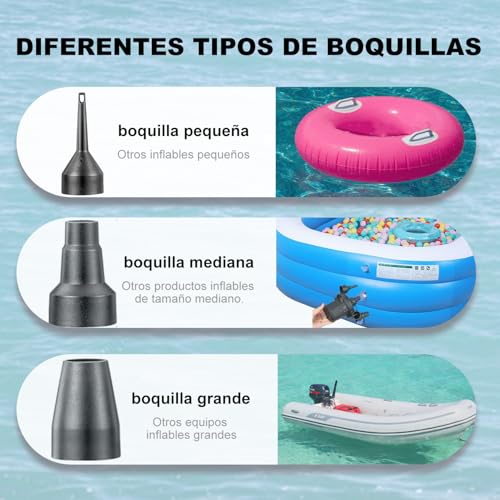 Campismo, Outdoors bomba colchon inflable Marca EZUOGO (3)