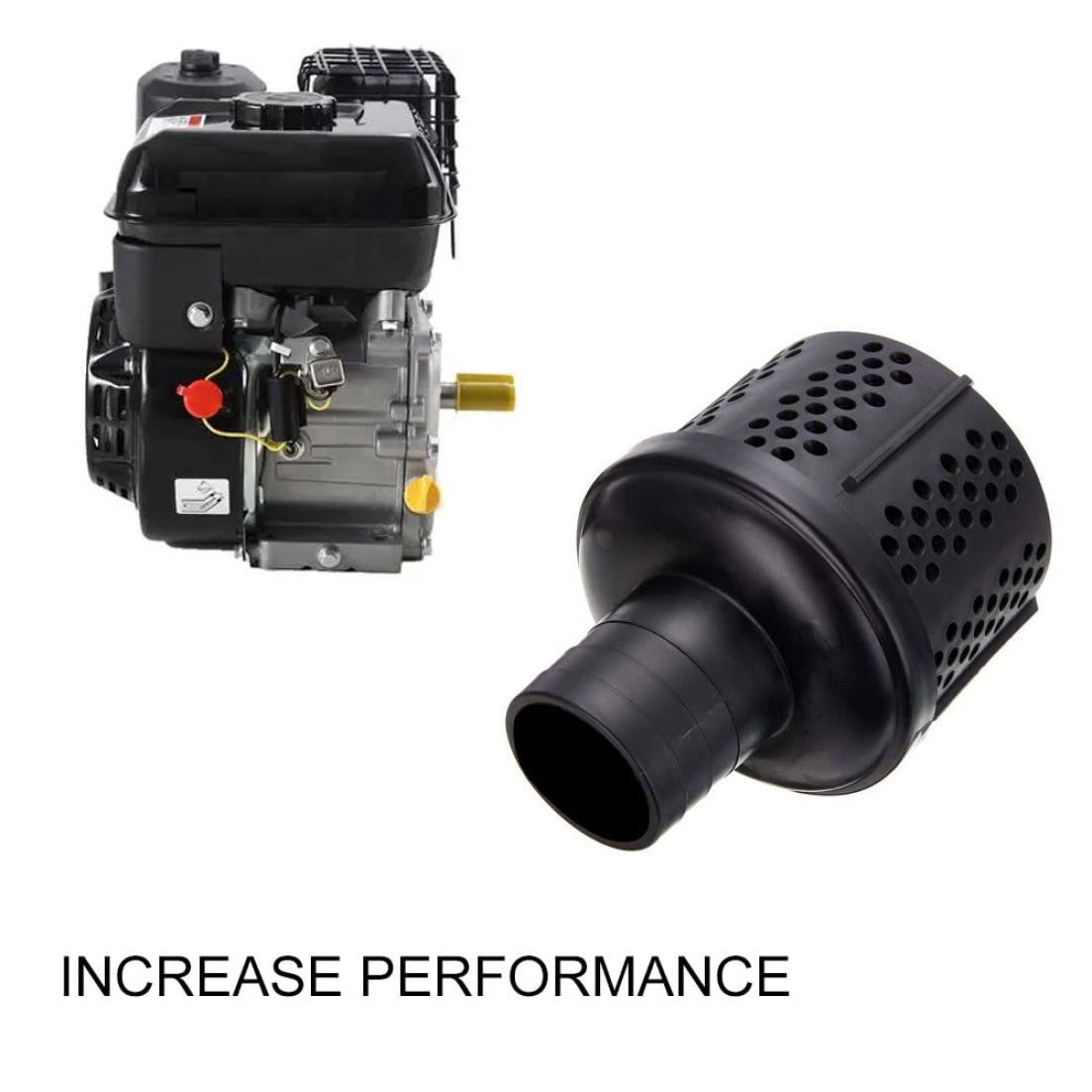 Filtro per Tubo Di Aspirazione Filtro per Tubo Di Aspirazione in Plastica Da 2 Pollici Filtro per Drenaggio Dell'acqua Sporca Filtro per Tubo Di Aspirazione in Plastica Filtro per Tubo Di Aspirazione