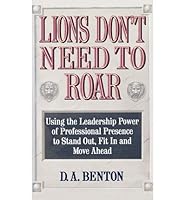 [(Lions Don't Need to Roar )] [Author: D.A. Benton] [Oct-1992] B010BADZSM Book Cover