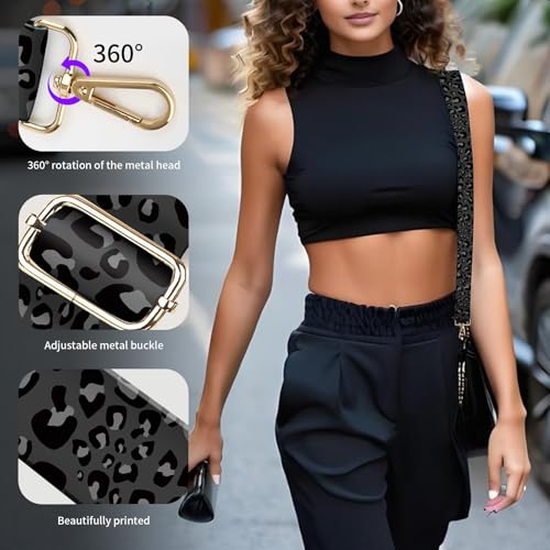 Image of Wide Purse Strap Replacement Crossbody, Funny Shoulder Strap Adjustable, Cute Bag Strap for Women Guitar Purses