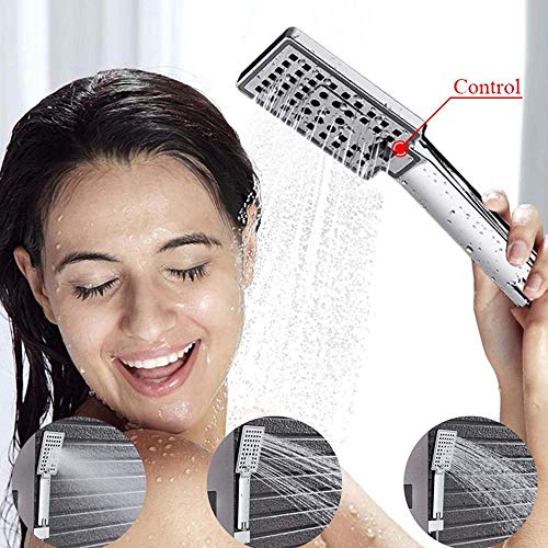 Panel de ducha led columna torre acero inoxidable con grifo, cascada, masaje, pantalla de temperatura, cabezal lluvia y ducha de mano miniatura 6