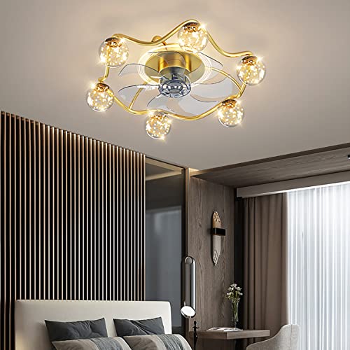 Ventilateur de plafond avec éclairage et télécommande Myyingbin à 3 vitesses