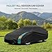 Molebt Car Cover Waterproof All Weather for Automobiles, Outdoor Full Exterior Covers for Sedans (Length: 186
