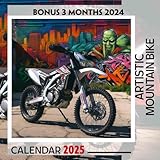 Photo Gallery artistic mountain bike calendar 2025: 15 months of thrilling trails october 2024 to december 2025 capturing the spirit of mountain biking through art ... in large size 8.5 x 8.5 ideal gifts Photo Gallery artistic mountain bike calendar 2025: 15 months of thrilling trails october 2024 to december 2025 capturing the spirit of mountain biking through art ... in large size 8.5 x 8.5 ideal gifts