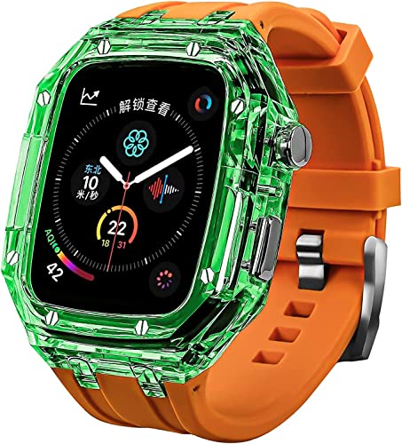 Coque silicone Apple Watch 45 mm protection intégrale antichoc robuste