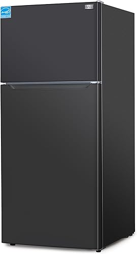 Miniatura 21 de BLACK+DECKER Refrigerador de montaje superior de 18.1 pies cúbicos con congelador, refrigerador de 2 puertas con congelador superior y control de