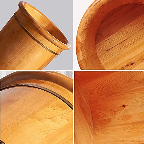 Tina de Madera para Pies de Cedro Natural 41 cm miniatura 5