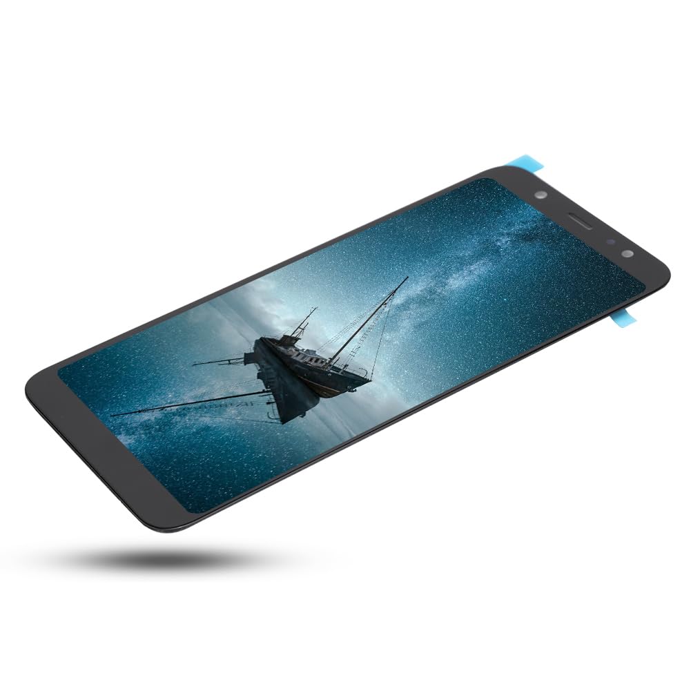 Aramox Wymiana Ekranu Telefonu dla A6+ 2018, Czarny