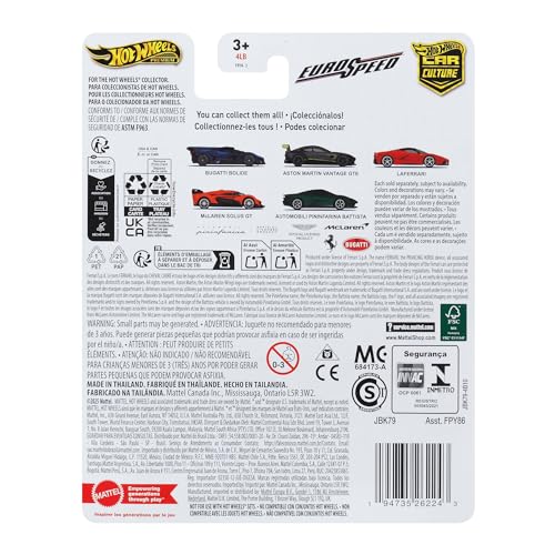 Hot Wheels Bugatti Bolide 1:64 Escala Carro Coleccionable miniatura 7