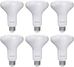 PHILIPS LED 65W BR30 6-Pack Ultra Definition Soft White 2200K 650 Lumen 7 5W 65W Dimmable Flicker-Free Light