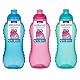 Sistema Trinkflasche 330 ml im 3er-Pack in Blau, Rosa und Lila