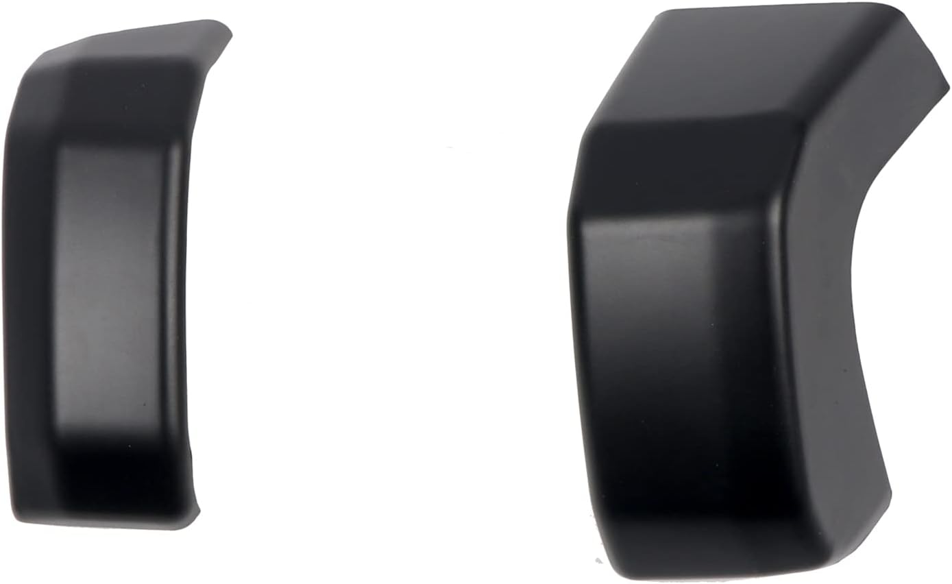 for Toyota 4Runner 2014-2023 LHD Matte Black Side Dashboard Center Console Cover Trim 2pcs Car Accessories