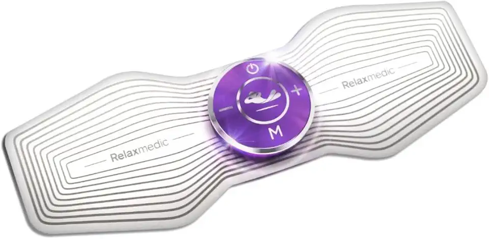 Massageador Eletroestimulador Muscular Tens Sem Fio para Relaxamento e Bem-Estar - Relaxmedic
