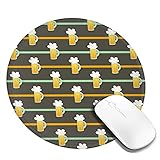 Anti-Rutsch-Basis - Die Unterseite des Mauspads passt genau auf den Desktop, passt sich verschiedenen Oberflächenmaterialien an und bewegt sich bei Verwendung nicht mit der Maus, sodass Sie sich auf Ihre Arbeit konzentrieren können.