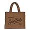Saint Barth MC2 BORSA A MANO MINI VANITY IN ECOPELLICCIA MARRONE
