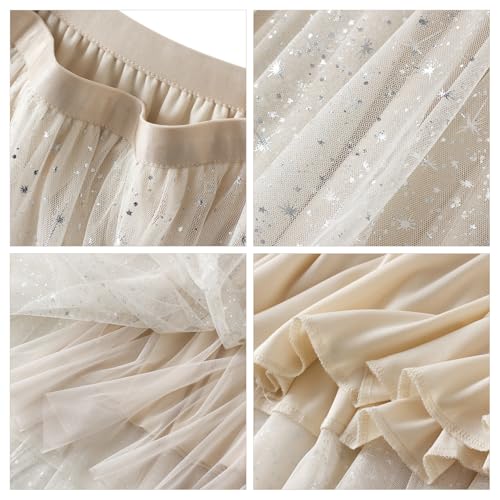 Jupe à paillettes extensible et confortable qui ne gratte pas - 5