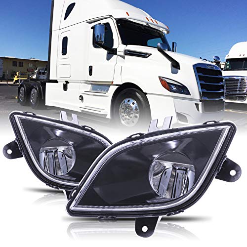 Freightliner Cascadia Fog Lights Lamps for 2018-2021 (Driver & Passenger (Left & Right)) Freightliner Cascadia Fog Lights Lamps for 2018-2021 (Driver & Passenger (Left & Right))