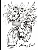 Grayscale Coloring Book: Grayscale Coloring Book for Adult