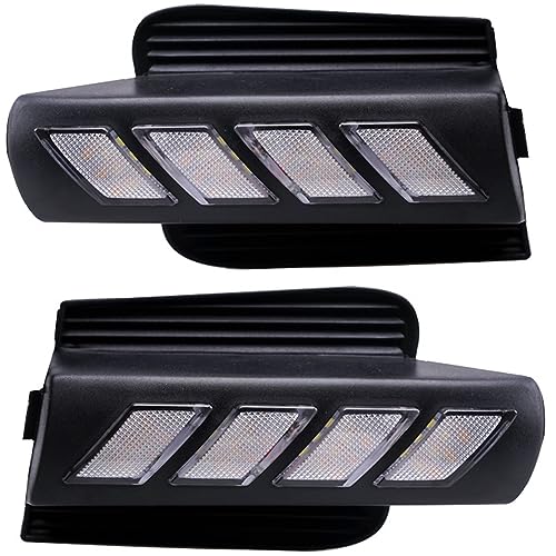 2Pcs Led Daytime Running Lights Modificado Com Running Lights Front Nevoeiro Lights Bumper Lights Co