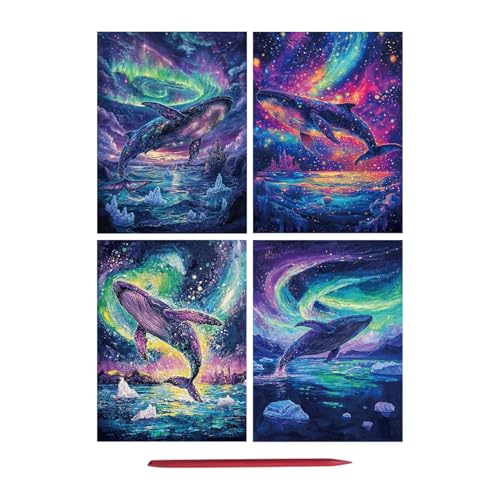 �X�N���b�`�A�[�g�O���[�L�b�g - �ÈłŌ���y�C���e�B���O�Z�b�g�B�N�W���E���E�C�m�����E���̃p�^�[������p���ŁA�Q����I�t�B�X�A�X�^�W�I�����I�ɉ��o�B��邾���őN�₩�ȃA�[�g���������A�����Ċy���߂�B���@21×28.5cm