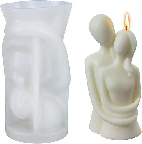 Vista 20 de ZAKVOOR Moldes de silicona para velas de conejo 3D, molde de fundición de resina para hacer velas, arcilla polimérica, yeso para decoración del hogar
