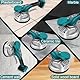 WingFly Fliesenrüttler für Makita 18V Batterie, Fliesen Vibrationsgerät, Elektrische Fliesenvibrator 13 mm Saugnapf 6 Gänge Einstellbar 100kg Adsorption für 30-240cm Fliesen (Ohne Akku)