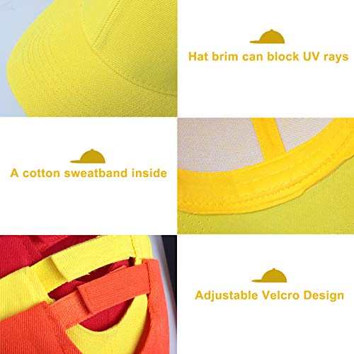 6 Pieces Unisex Baseball Cap Classic Baseball Cap Adjustable Baseball Hat For Running Workouts Outdoor Activities (Classic Colors) #TOP2
