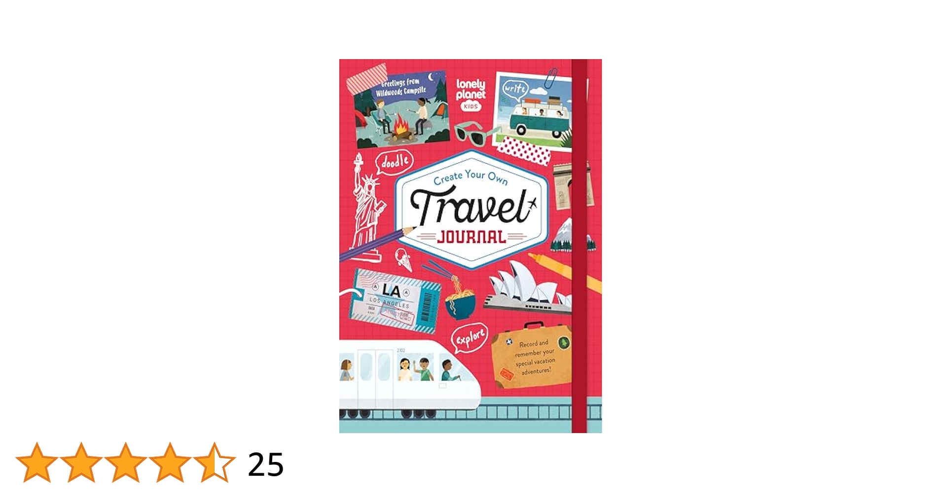 Lonely Planet Kids Create Your Own Travel Journal : Kids, Lonely