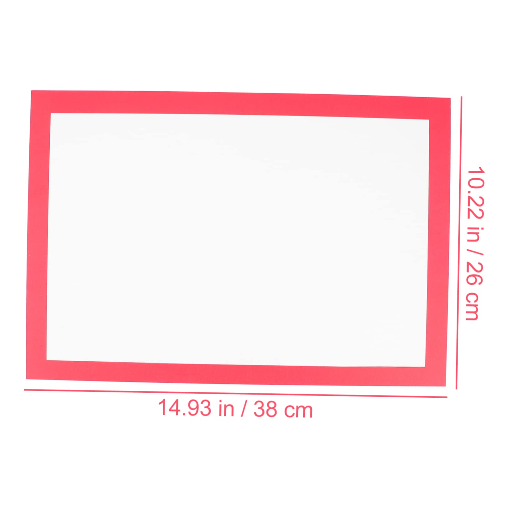 STOBOK 20 Sheets Boys and Girls Painting Frame Paper Durable Mounting Paper Art Supplies Vibrant Colors