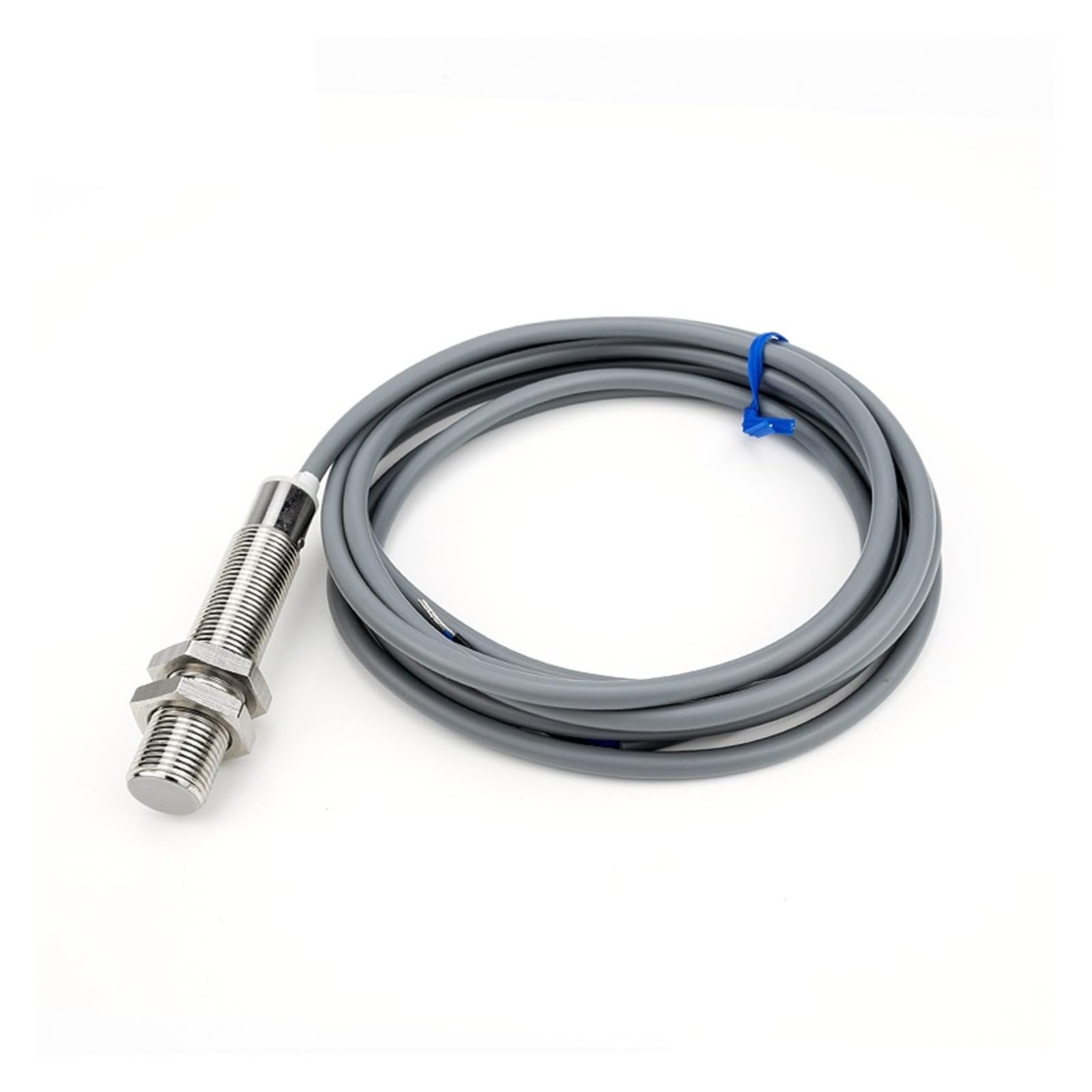 Pojemnościowy czujnik zbliżeniowy z miedzianą rurką M12, regulowany zakres wykrywania 2 do 6 mm(M12 Non-Flush PNP NO 6mm)