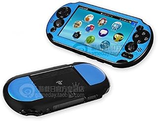 ® Metal Aluminum Metallic Protection Hard Case Cover for PlayStation Ps Vita 2000 Slim (Sky Blue)