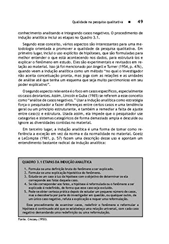 Qualidade na Pesquisa Qualitativa