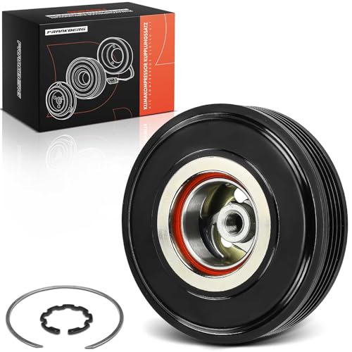 Frankberg 1x Klimakupplung Kompatibel mit 5er E60 520-550 5er Touring E61 520-550 6er E63 645 650 6er Cabriolet E64 645 650 7er E65 E66 E67 730-760 Replace# 64509180548
