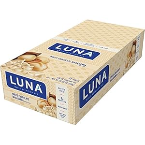 Clif, Bar Luna White Chocolate Macadamia 15 Count, 25.35 Ounce