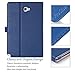 ProCase Galaxy Tab A 10.1 with S Pen Case 2016 Old Model - Stand Folio Case Cover for Galaxy Tab A 10.1 Inch Tablet with S Pen SM-P580, with Multiple Viewing Angles, Document Card Pocket - Navy Blue