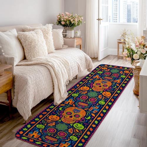Alfombra antifatiga de calaveras de 2x8 pies para proteger pasillos y cocinas 2