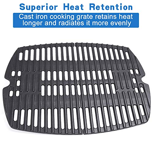 Hosom 7646 Porcelain Cast Iron Cooking Grates for er Q300, Q3000