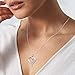 Romavan Initial Necklaces for Women, 925 Sterling Silver Necklace Initial R Letter Pendant Necklaces for Womens Girls Jewelry Valentines Christmas Birthday Gifts for Her