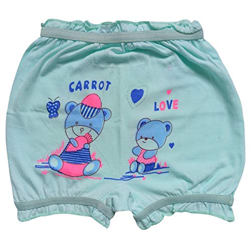 INTERPAL Girl's Cotton Bloomers (Pack of 6) offers donot miss