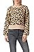 Louna Rent the Runway Pre-Loved Leopard Boat Neck Sweater, Brown, Medium