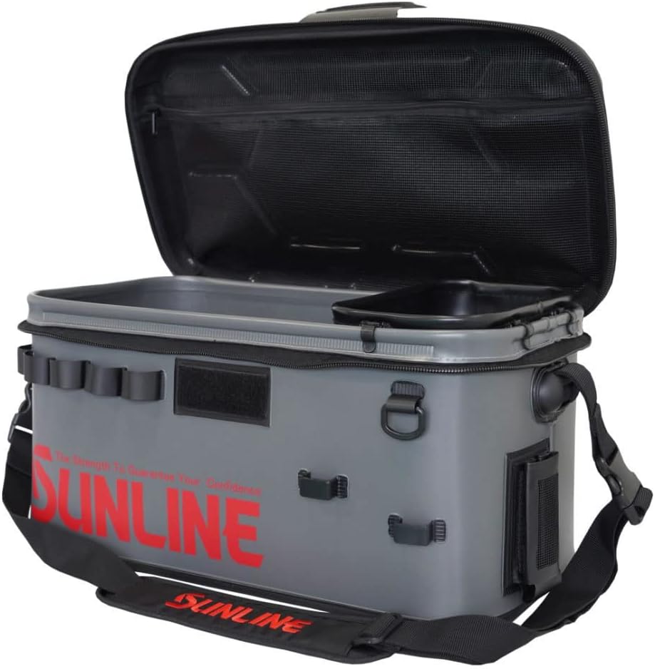SUNLINE SFB-0642 Wide Low Tackle Bag, White