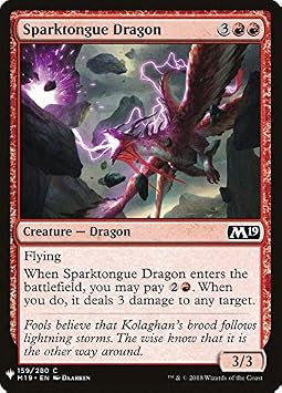 Magic: The Gathering - Sparktongue Dragon - Mystery Booster