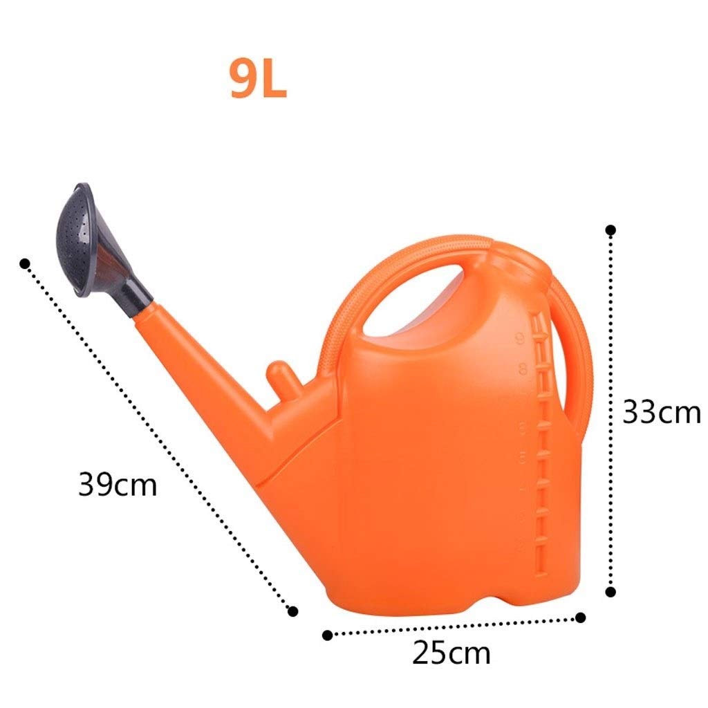 Arrosoir d'extérieur Grand Format 9 litres, arrosoir Domestique Grande capacité, Outils de Jardinage épais, Remplissage Facile (Taille : A)