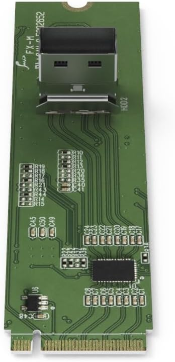 ICY DOCK M.2 NVMe PCIe 4.0 SSD Slot to 1 x SlimSAS 4i Adapter with Redriver - EXLink MB309A