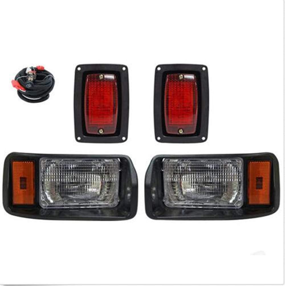 Club Car DS Light Kit for 1993-UP Golf Cart Factory style I OEM Basic Headlight & Taillight Kit with wires