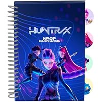 K-POP Demon Hunters - STATIONERY - Bloc de Notas A5, Libreta,