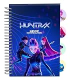 K-POP Demon Hunters - STATIONERY - Bloc de Notas A5, Libreta, Cuadernos, Ideal para Niños en Edad Escolar, Cómodo y Versátil, Resistencia, 14.8x21 cm