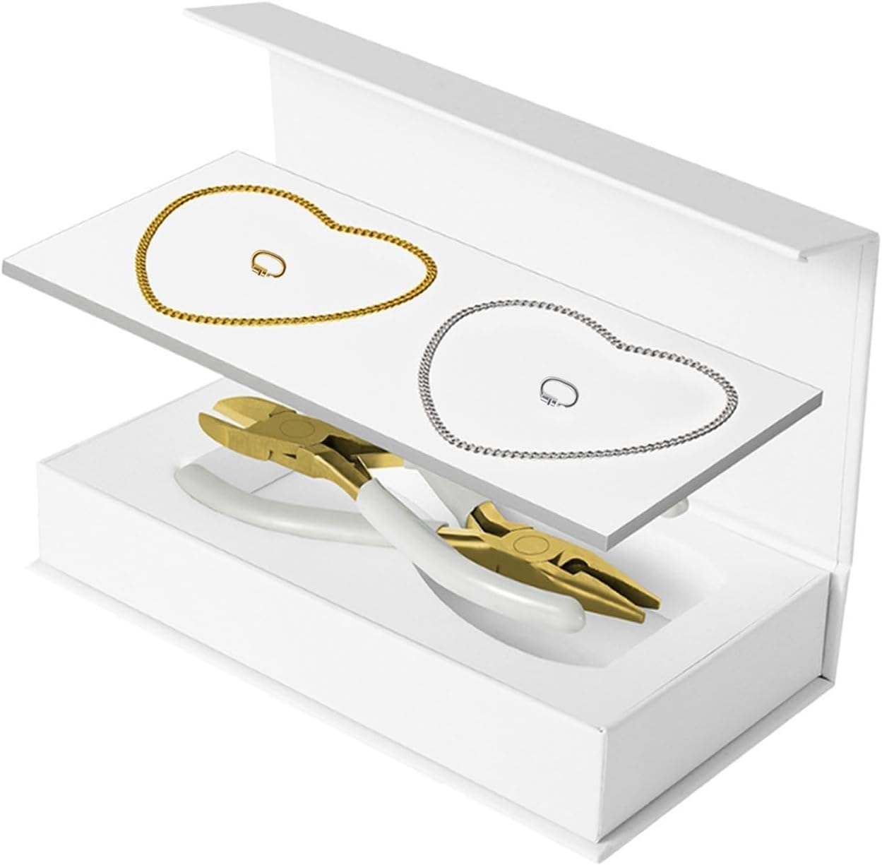 BNF®Permanent Bracelet Kit Couples Wrist Chain for Women Men Wedding Anniversary Silver and Gold|Jewelry & Watches|Jewelry & Watches