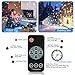 Christmas Snowfall Lights Projector Outdoor,Indoor Holiday Projector Lights with Remote Control, Rotating Snow Falling Projector Lamp for Halloween Xmas Wedding Garden Landscape Decorative(Snow Spots)