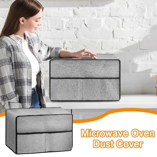 Cubierta para microondas impermeable y protectora de electrodomésticos de cocina resistente 4